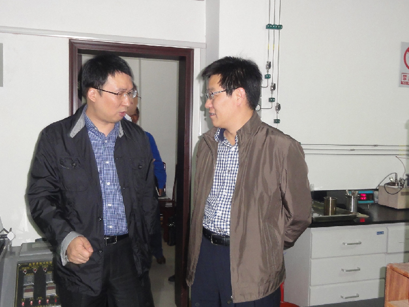 2012年10月，市政府沈南松副市長(zhǎng)來(lái)公司考察